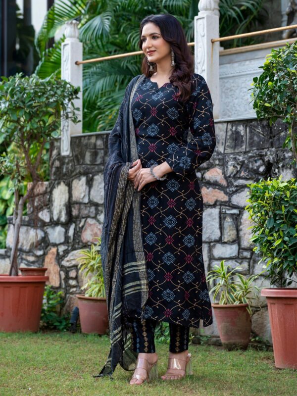 Rayon printed Kurtis pant With Dupatta